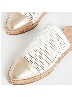 Kaanas | palau fishnet mule espadrilles